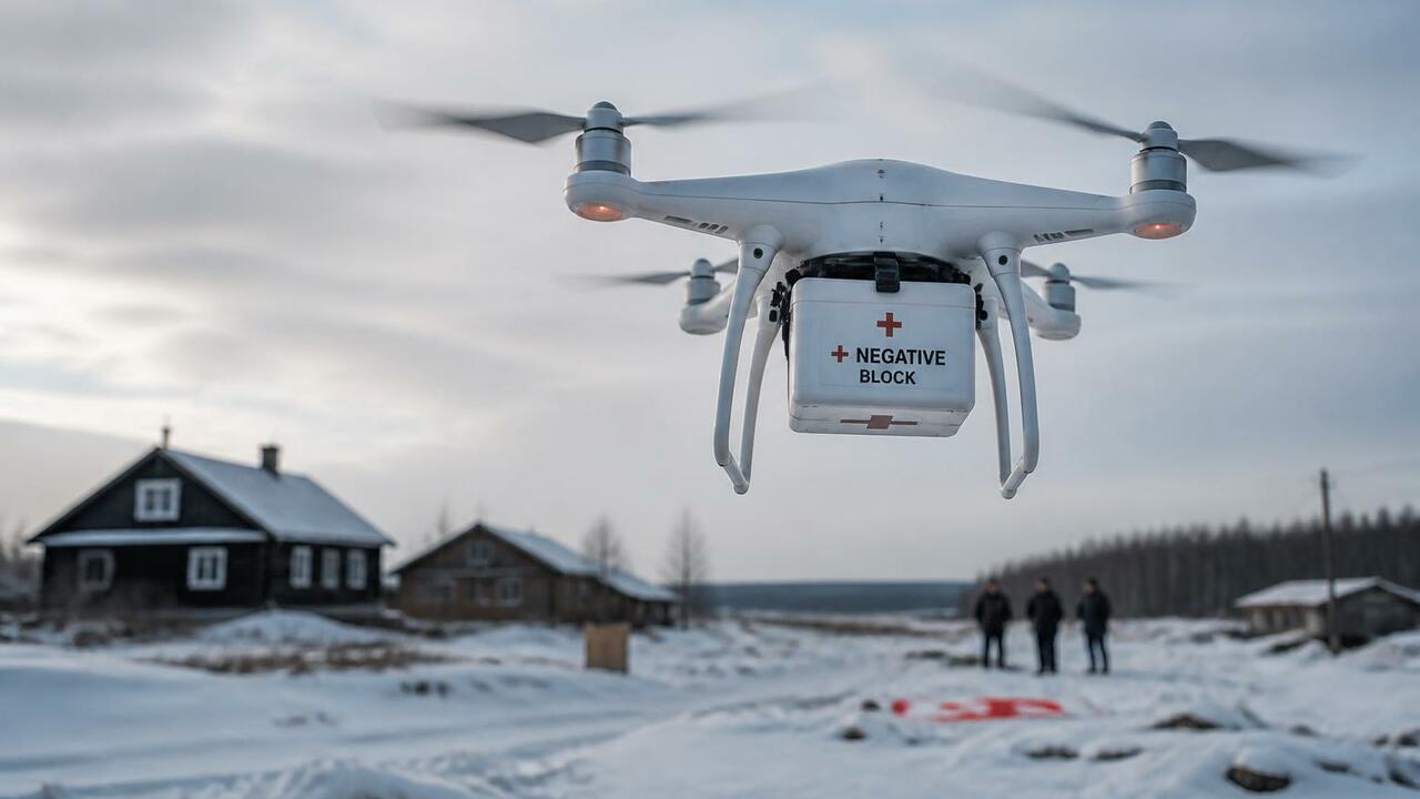 Дроны начнут доставлять анализы из отдаленных амбулаторий в Красноярском крае Красноярский край планирует использовать дроны ...