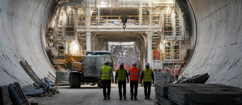 Строительство метротрама в Красноярске: пройден...